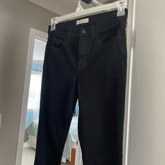 Madewell Roadtripper Skinny Jeans Black - Picture 5 of 8